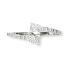 Load image into Gallery viewer, Baguette Butterfly Bangle