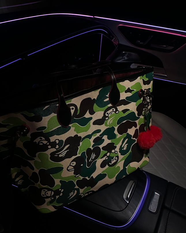 Hustle Camo Tote