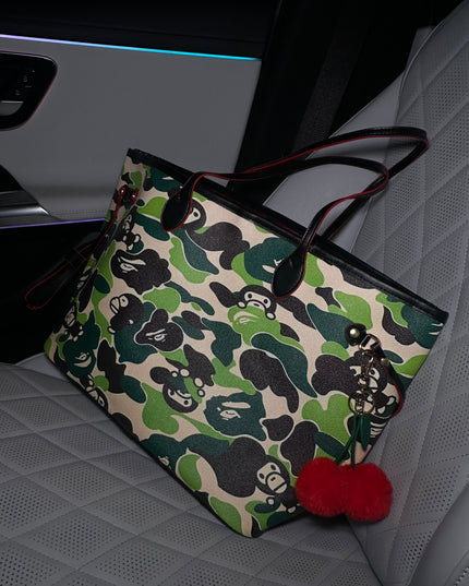 Hustle Camo Tote
