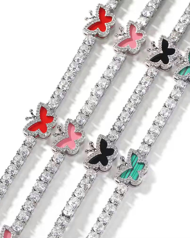 Butterfly Tennis Bracelet