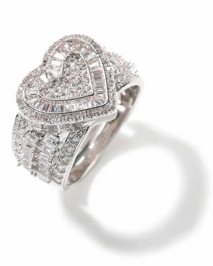 Hearts & Baguettes Ring
