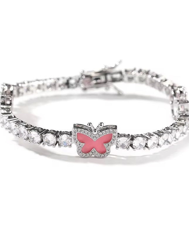 Butterfly Tennis Bracelet