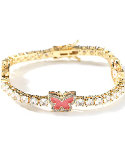 Butterfly Tennis Bracelet