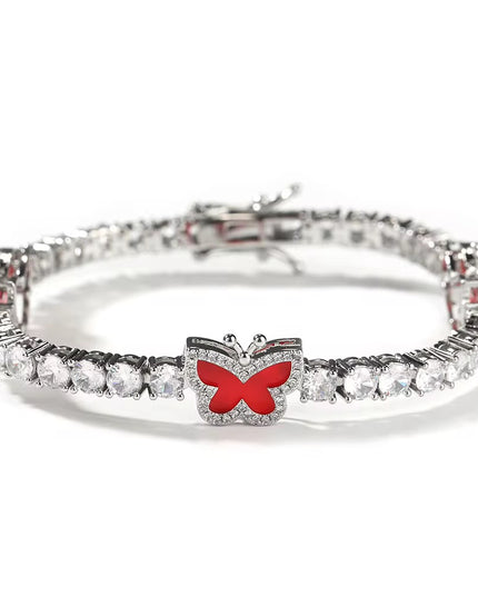 Butterfly Tennis Bracelet