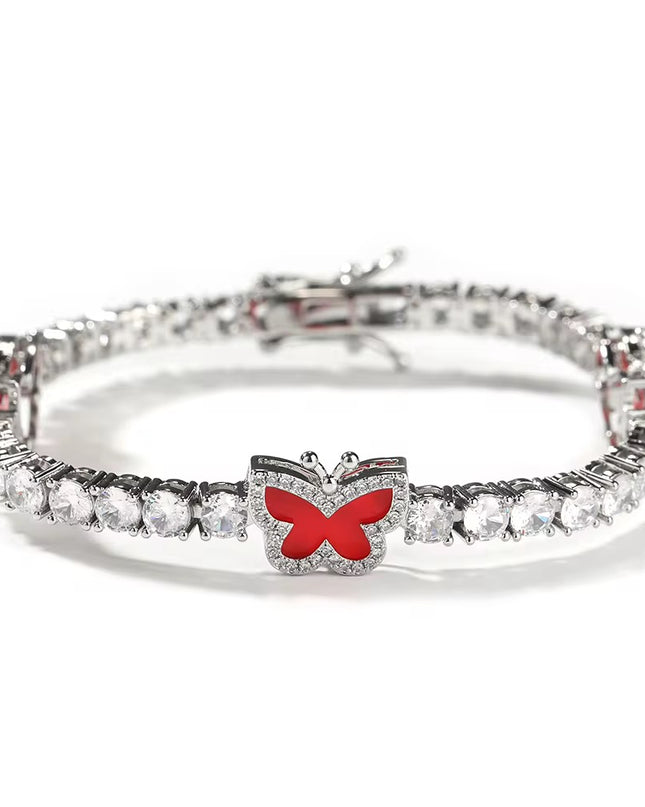 Butterfly Tennis Bracelet