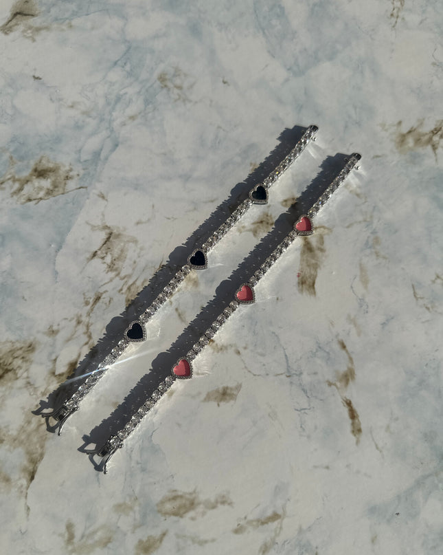 Corazon tennis bracelet