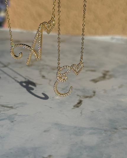 Demure Initial Necklace