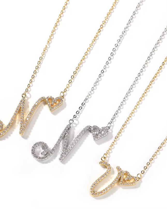 Demure Initial Necklace