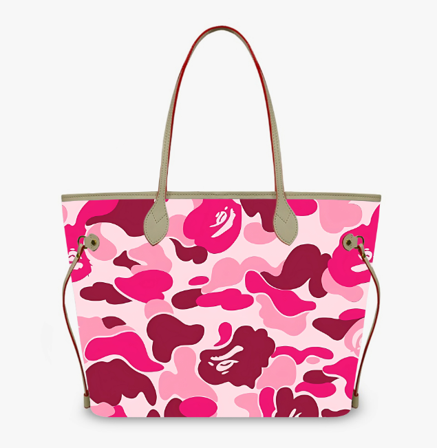 Pink Shmoney Camo Tote