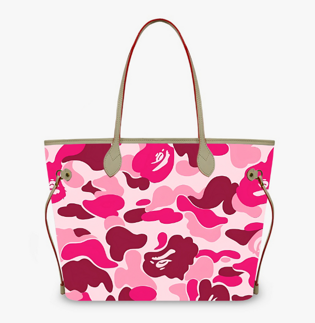 Pink Shmoney Camo Tote