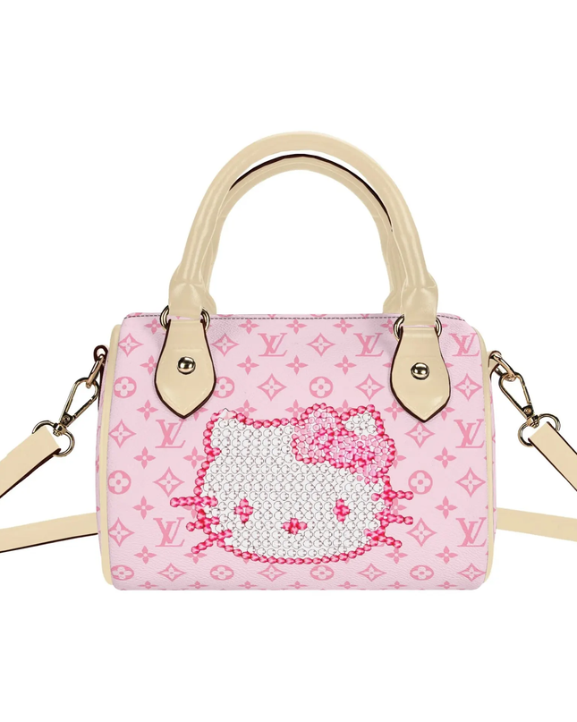 Pink Vault Kitty Monogram Set