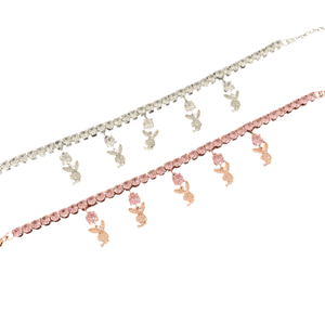 PLAYBOY BUNNY ANKLET - Drip Glam Shop