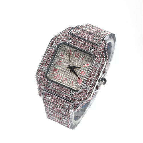 Icy Diamond Square Watch - Drip Glam Shop