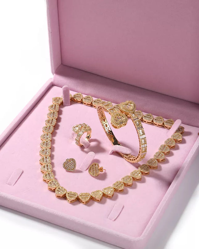 ICY HEART JEWEL SET - Drip Glam Shop