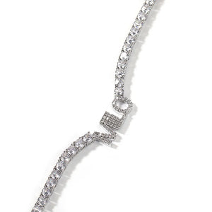Mini Charm Initial Necklace