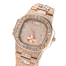 Load image into Gallery viewer, LUXE SQUARE FACE WATCH - Drip Glam Shop