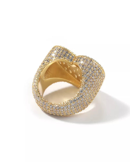 Heart Baguette Cut Ring - Drip Glam Shop