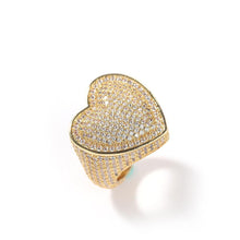 Load image into Gallery viewer, Chunky Heart Ring - Drip Glam Shop
