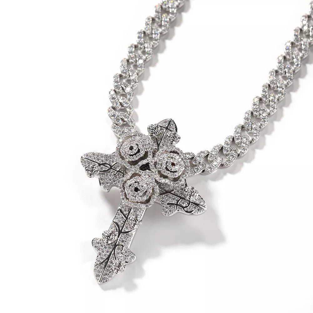 Cross & Roses - Drip Glam Shop