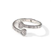 Load image into Gallery viewer, HEART BAGUETTE BANGLE - Drip Glam Shop