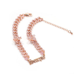 Zodiac Sign Cuban Anklet - Drip Glam Shop