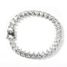 Load image into Gallery viewer, HEART TENNIS BRACELET - Drip Glam Shop