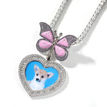 Load image into Gallery viewer, Kaia Butterfly Photo Pendent