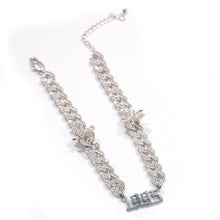 Load image into Gallery viewer, Birth Year Butterfly Cuban Anklet - Drip Glam Shop