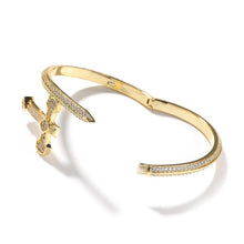 Load image into Gallery viewer, CROSS BANGLE - Drip Glam Shop