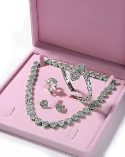 ICY HEART JEWEL SET - Drip Glam Shop