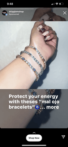 MAL DE OJO PROTECTION BRACELET - Drip Glam Shop