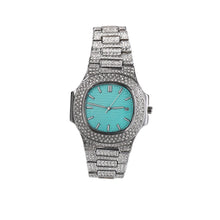 Load image into Gallery viewer, Tiffany Blue Face Diamond Watch