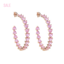 Load image into Gallery viewer, Heart Cutt Earrings