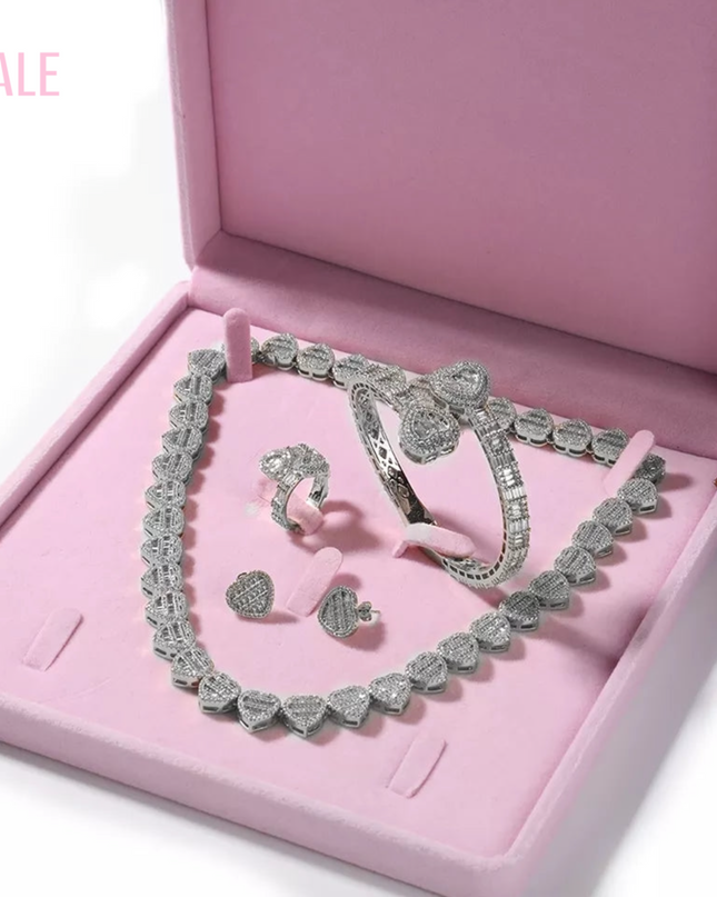 ICY HEART JEWEL SET