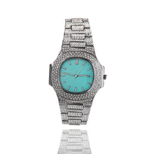 Load image into Gallery viewer, Tiffany Blue Face Diamond Watch
