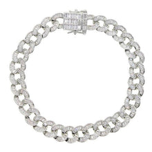 Load image into Gallery viewer, Baguette anklet - Drip Glam Shop