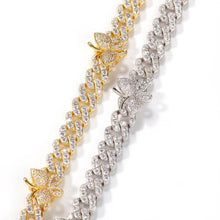 Load image into Gallery viewer, Birth Year Butterfly Cuban Anklet - Drip Glam Shop