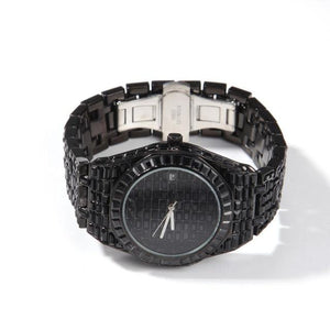 ICED OUT BAGUETTE WATCH - Drip Glam Shop