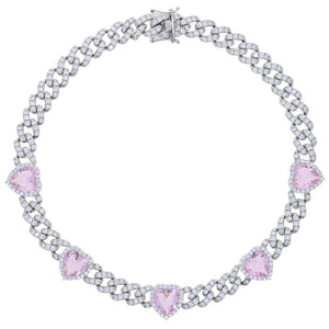 Cuban Link Heart Necklace - Drip Glam Shop