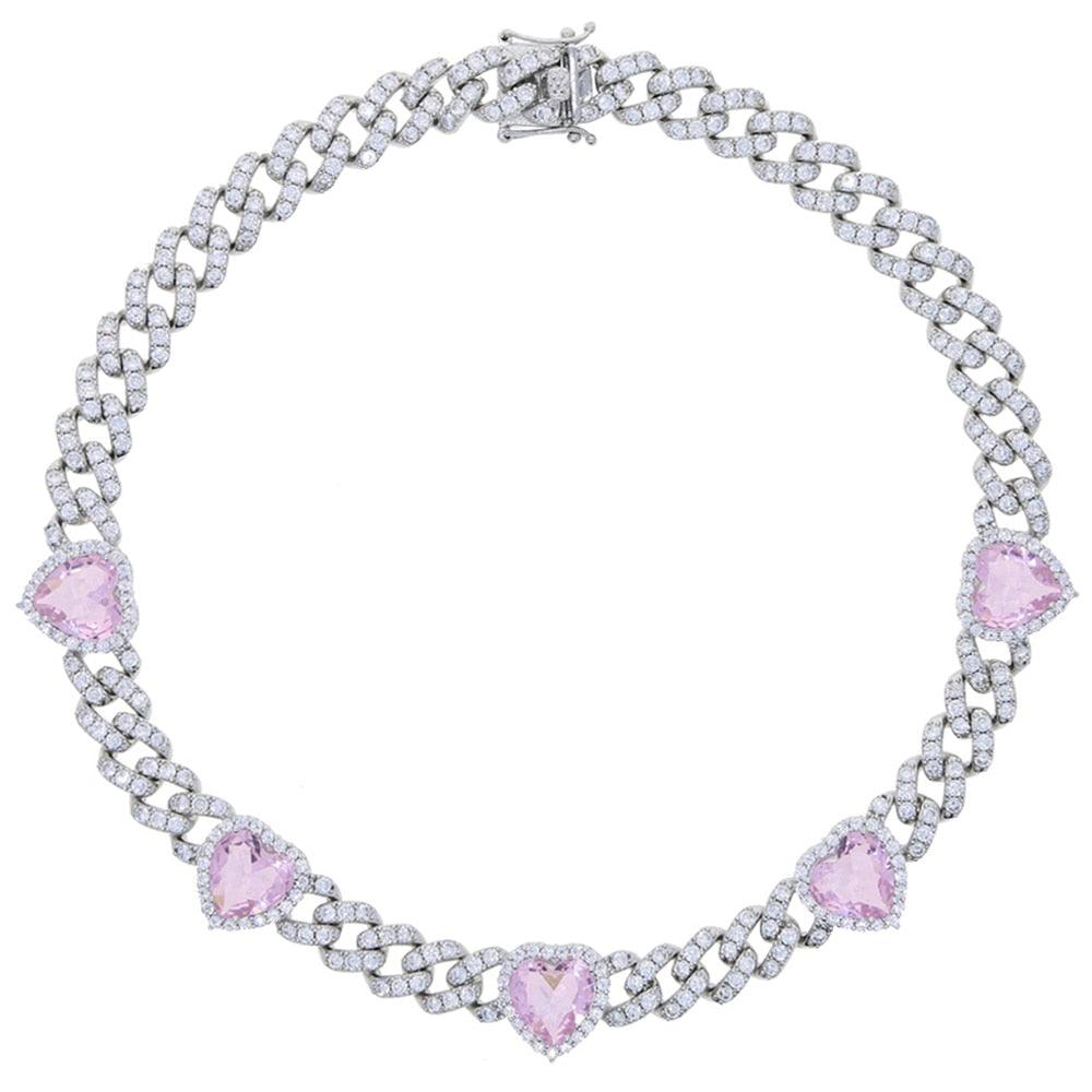 Cuban Link Heart Necklace - Drip Glam Shop