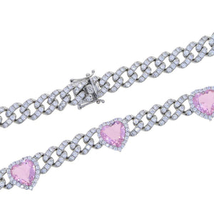Cuban Link Heart Necklace - Drip Glam Shop