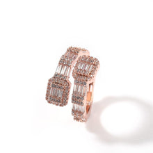 Load image into Gallery viewer, BAGUETTE CUFF RING - Drip Glam Shop