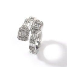 Load image into Gallery viewer, BAGUETTE CUFF RING - Drip Glam Shop