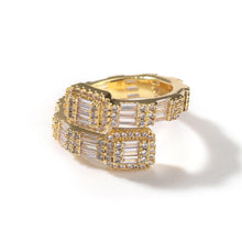 Load image into Gallery viewer, BAGUETTE CUFF RING - Drip Glam Shop